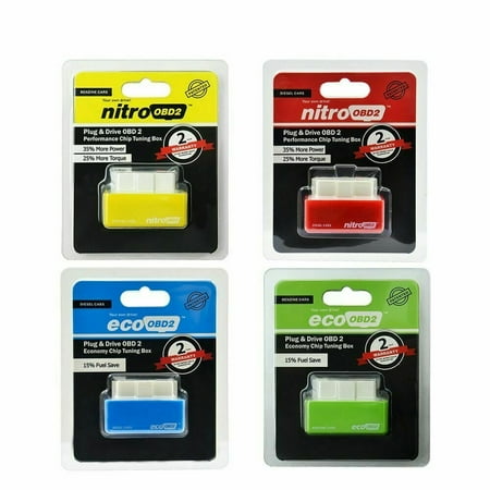 Plug /& Drive OBD2 Benzine Economy Eco Fuel Saver Tuning Box Chip For Petrol Gas
